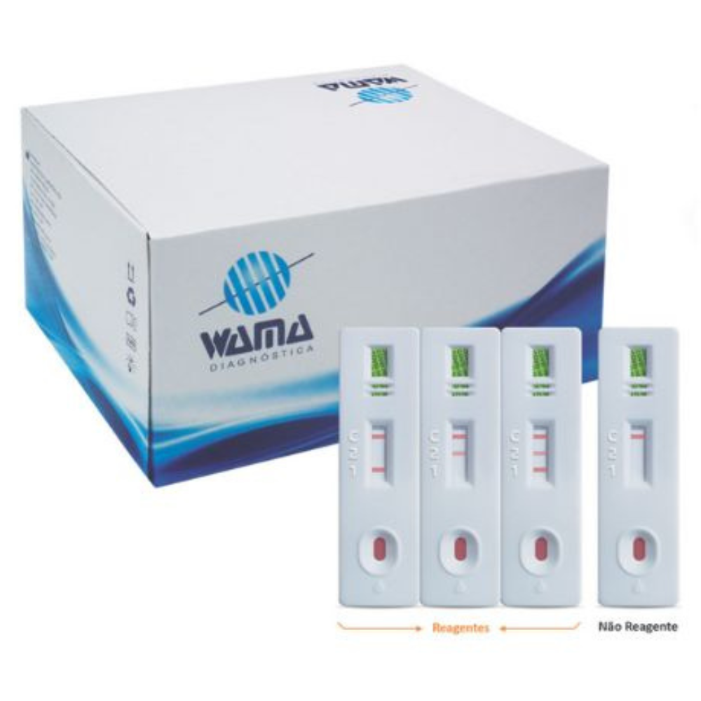 Teste Rápido Sangue Oculto em Fezes (FOB) – Kit c/25 Testes