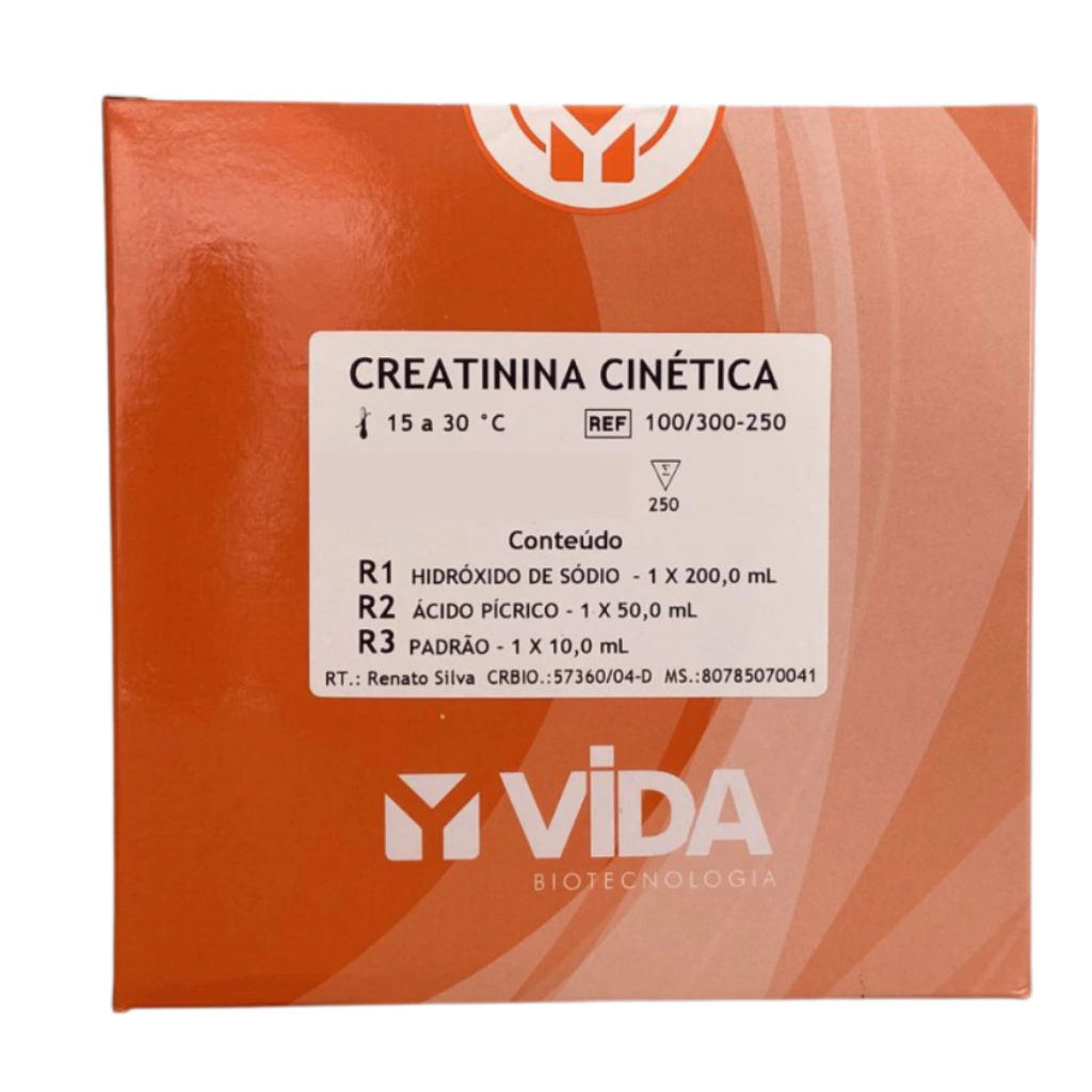 Reagente Creatinina Cinética – 250 mL