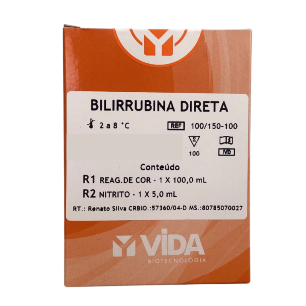 Bilirrubina Direta – Reagente Laboratorial 105 mL