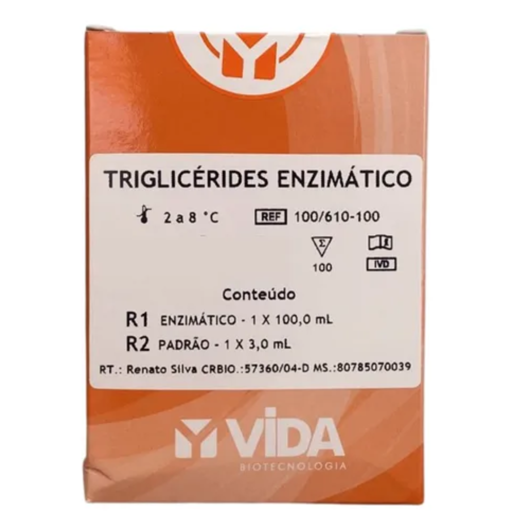 Reagente Enzimático Triglicerídeos – 100 mL
