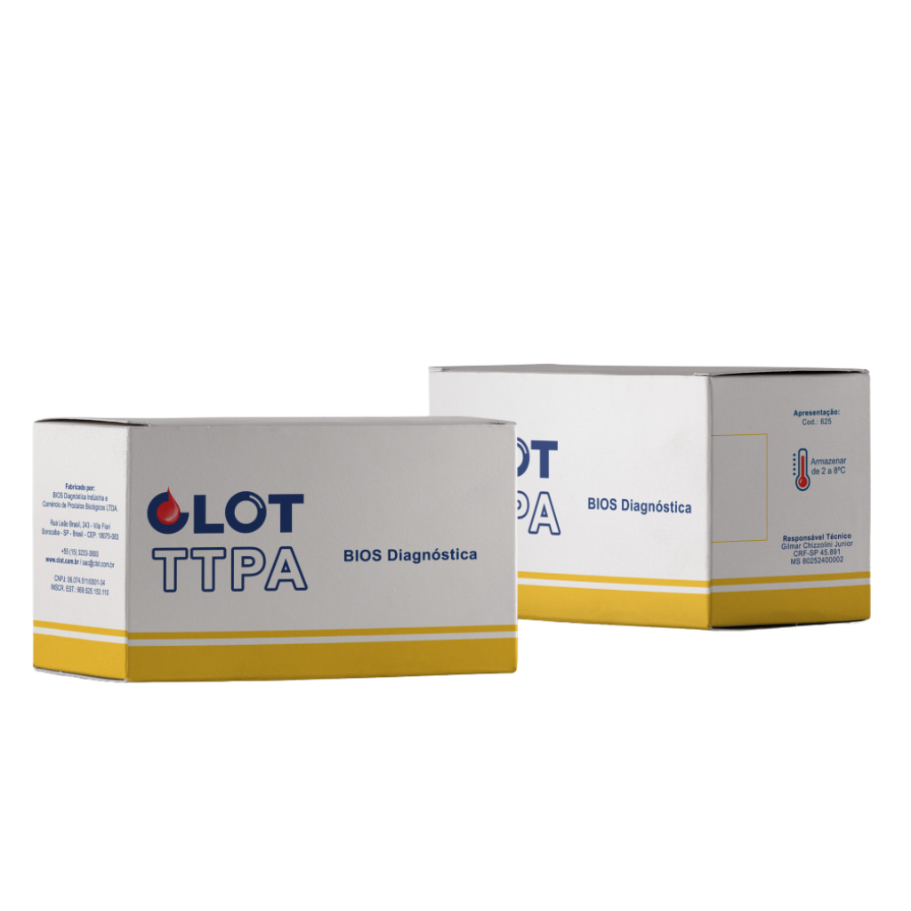 TTPa – Ácido Elágico – Kit 100 Testes (4 × 2,5 mL + 1 × 10 mL)
