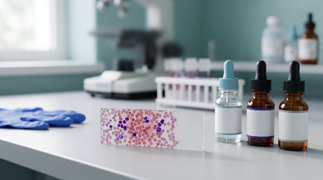Corante Panótico (rápido): coloração hematológica para lâminas de sangue