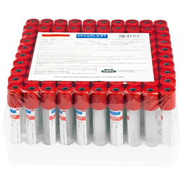 Tubo Coleta Sangue 4 mL 13x75 mm c/ Ativador de Coágulo – 100 Unidades