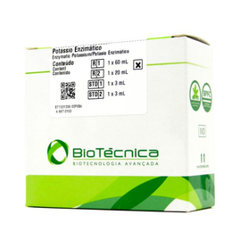 Reagente Enzimático para Potássio – Frasco 80mL (≈83 Testes)