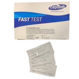 Teste Rápido de Gravidez (hCG) 25/10 mUI – 100 Unidades