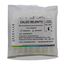 Caldo Selenito – 10 Tubos (13 × 100 mm)