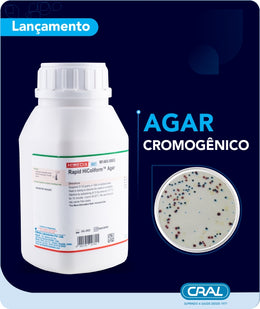 Ágar Cromogênico para Infecções do Trato Urinário (UTIC) – Frasco 500 g