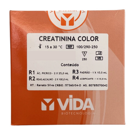 Reagente Creatinina Colorimétrico – 250 mL