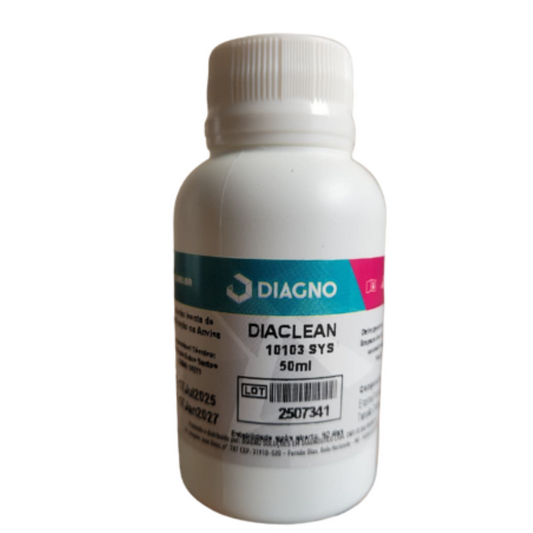 Diaclean 50 mL - Detergente Enzimático Hematológico