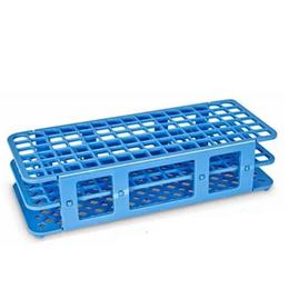 Estante p/ Tubos de Ensaio 13 mm – 90 Furos, Azul