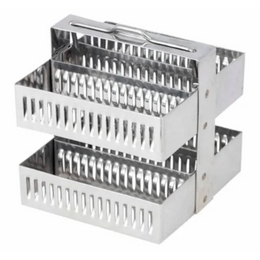 Estante em Aço Inox p/ Coloração de 30 Lâminas