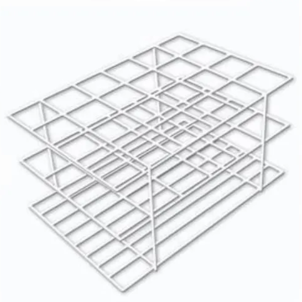 Estante Suporte em PVC para Tubos de Ensaio – 12 Furos (17 mm)