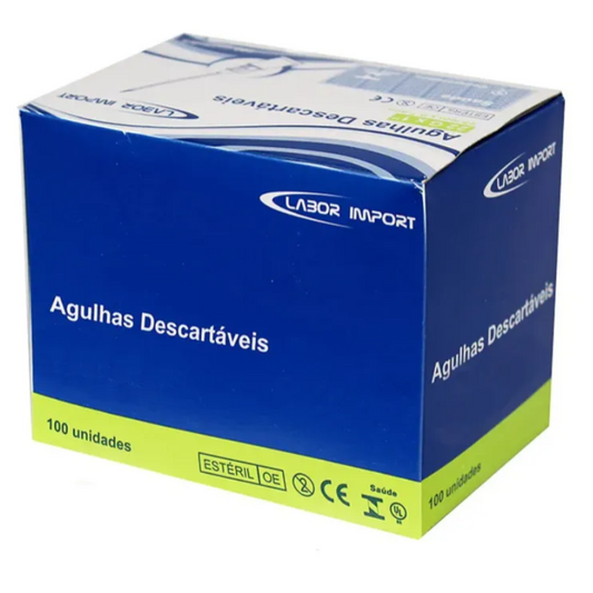Agulha Hipodérmica 40x1,2mm – Caixa com 100 unidades