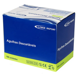 Agulha Hipodérmica 40x1,2mm – Caixa com 100 unidades