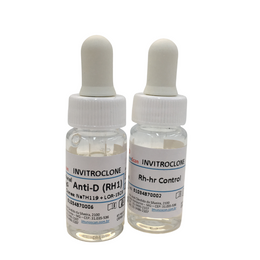 INVITROCLONE Anti-D (RH1) IgM + IgG – Soro Monoclonal para Tipagem Sanguínea