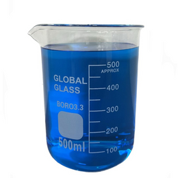 Béquer Forma Baixa 500 mL – Vidro Borossilicato 3.3 Graduado