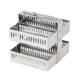 Berço para Cuba de Coloração – Aço Inox – 30 Lâminas