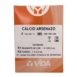 Cálcio Arsenazo 100 mL – Reagente para Determinação de Cálcio em Amostras Biológicas