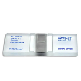 Câmara de Neubauer Dupla Melhorada Espelhada – Vidro Óptico com Lamínulas