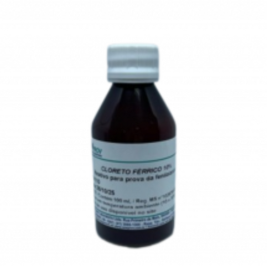 Cloreto Férrico 10% – Frasco 100 mL