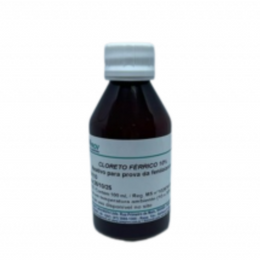Cloreto Férrico 10% – Frasco 100 mL