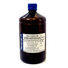 Ácido Acético 5% – Frasco com 1000 mL