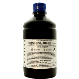 Cristal Violeta (Genciana) 500 mL – Coloração de Gram