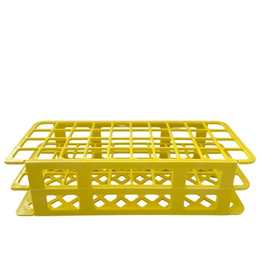Estante p/ Tubos 21 mm – 40 Furos, Amarela