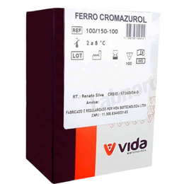 Reagente de Ferro (Cromazurol) – 50 mL + 3 mL Padrão