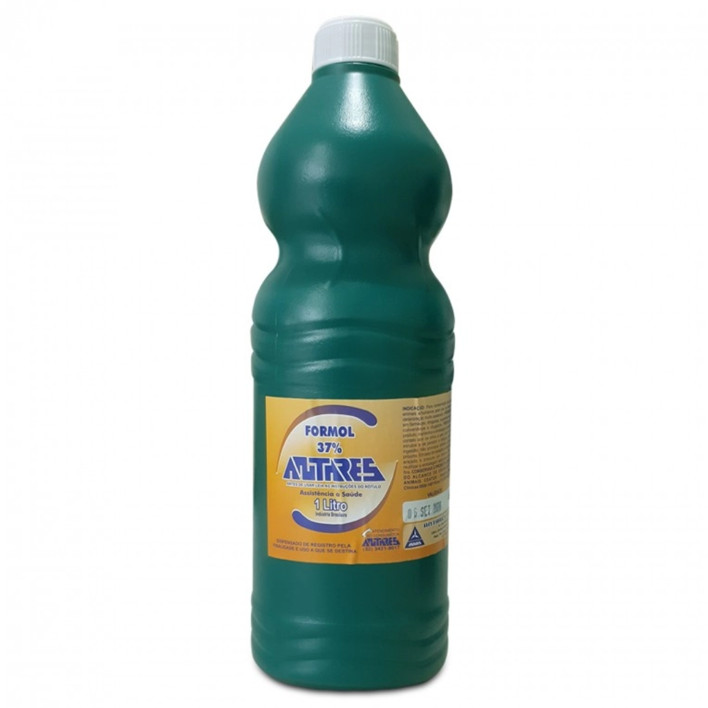 Formol Estabilizado 37% – Frasco 1 L