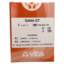 Reagente Gama GT 100 mL – Determinação de Gama Glutamil Transferase