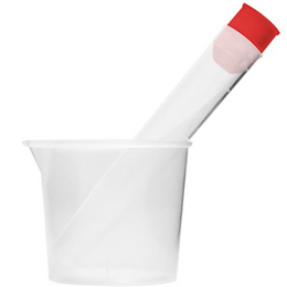 Kit para Coleta de Urina Estéril – 1 Tubo Tampa Vermelha (150 Unidades)