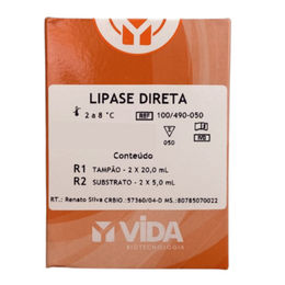 Lipase Direta – Reagente Colorimétrico 50 mL (Automação)