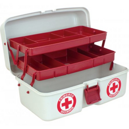 Maleta de Primeiros Socorros em Polipropileno – 33 x 20 x 16 cm