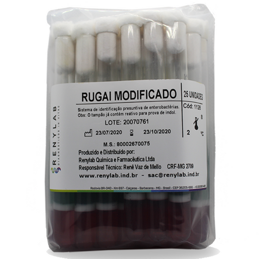 Meio Rugai Modificado – 25 Tubos 12 x 120 mm