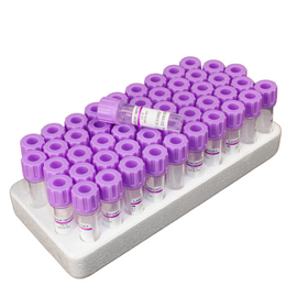 Microtubo p/ Coleta de Sangue c/ EDTA K2 0.5 mL – Caixa c/ 100 Unidades