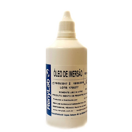 Óleo de Imersão para Microscopia – Frasco 100 mL