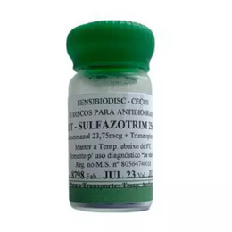 Discos de Sulfadiatrim 25 mcg – Antibiograma, 50 Unidades