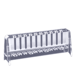 Suporte Acrílico para Tubos VHS – 10 Provas