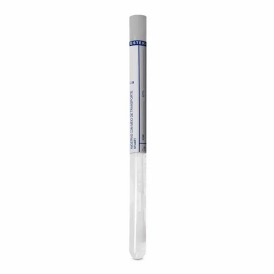 Swab com Meio Stuart em Tubo – Caixa c/ 100