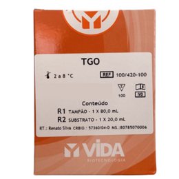 Reagente AST/TGO – Transaminase Oxalacética – 100 mL