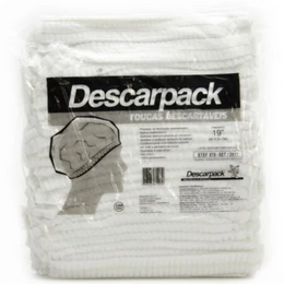 Touca Descartável Sanfonada – Pacote com 100 Unidades