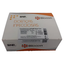 Teste Rápido Toxoplasmose IgG/IgM – Kit com 20 Unidades