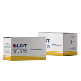 Reagente TTPa – Ácido Elágico – Kit 100 Testes (4 × 2,5 mL + 1 × 10 mL)