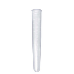 Tubo Cônico Plástico PP 12 mL – Graduado, Não Estéril, Caixa com 1000 Unidades