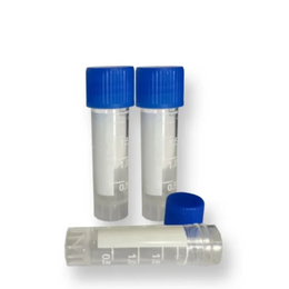 Tubo Criogênico 2 mL – 12×45 mm, Rosca Interna, Estéril, Não Graduado