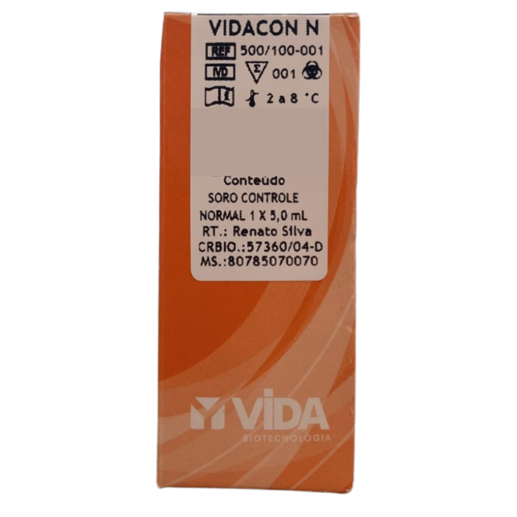 Controle Bioquímico Vidacon Nível 1 – 5mL