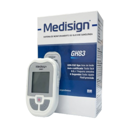 KIT MONITOR DE GLICOSE SANGUÍNEA MEDISIGN® GH83