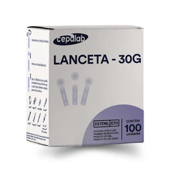Lancetas Estéreis para Coleta de Sangue – 30G