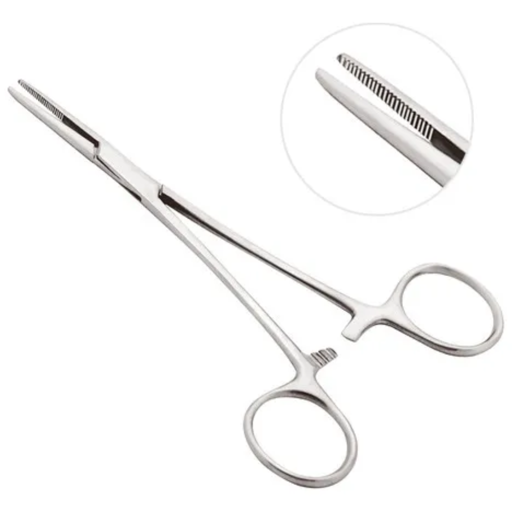Pinça Crile Reta – Uso Veterinário